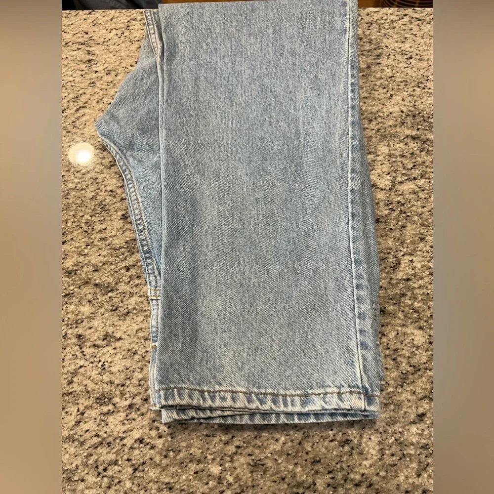 Vintage Orange Tab Levi’s 550 38x34 Medium/Light Wash Jeans - Picture 6 of 7